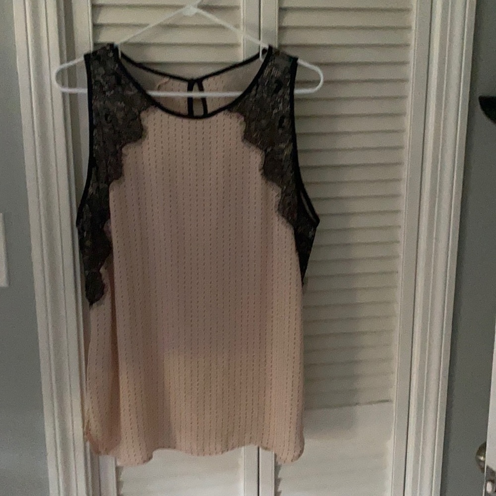 Ann Taylor sleeveless blouse